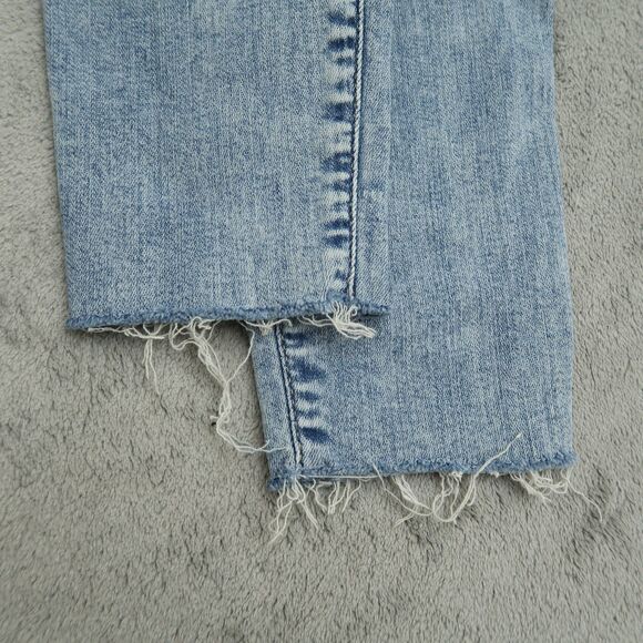 Hollister Jeans Junior's Size 5R High-Rise Crop Legging Denim Pants 25" Inseam - Picture 2 of 16